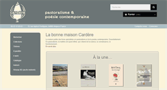 Desktop Screenshot of cardere.fr